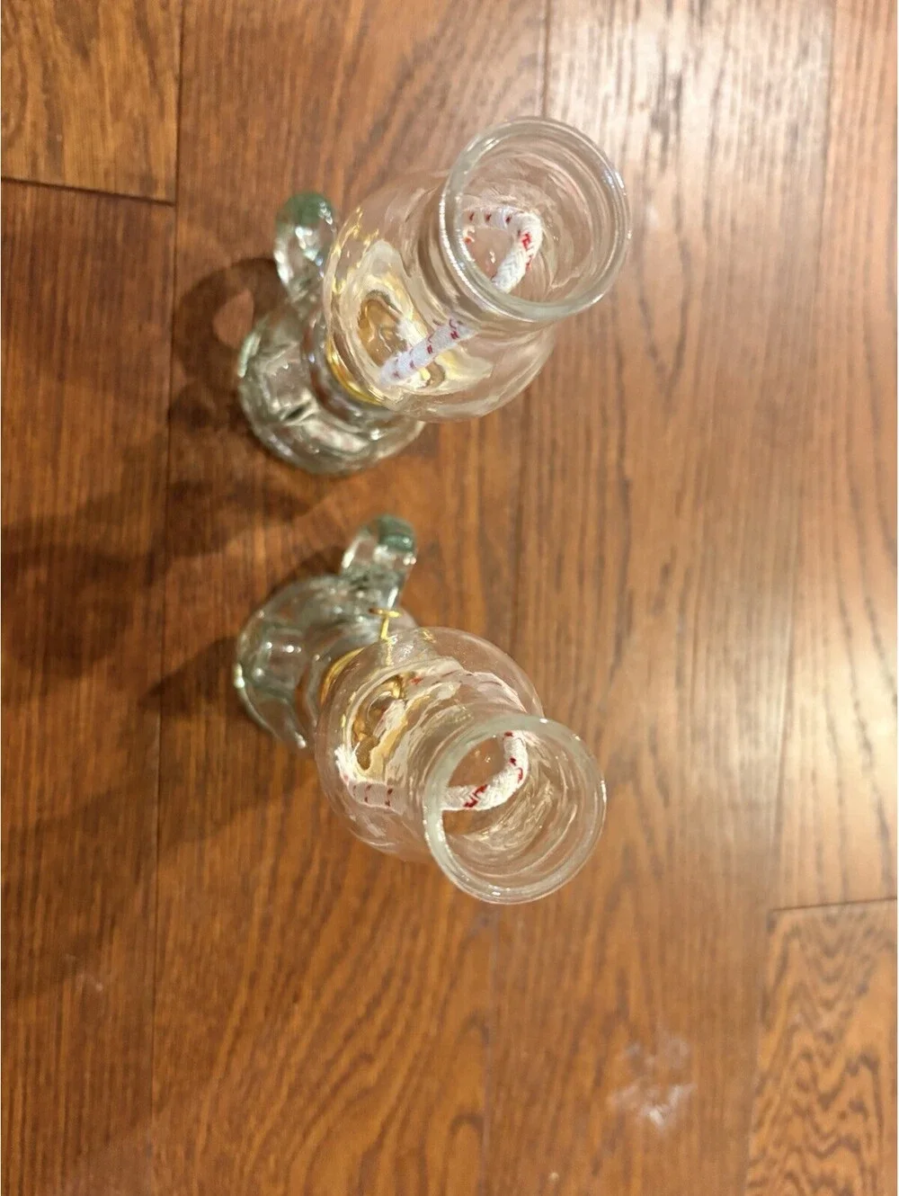Rustic Oil Lamp Lantern Vintage Glass Kerosene Chamber Oil Lighting Lantern Home